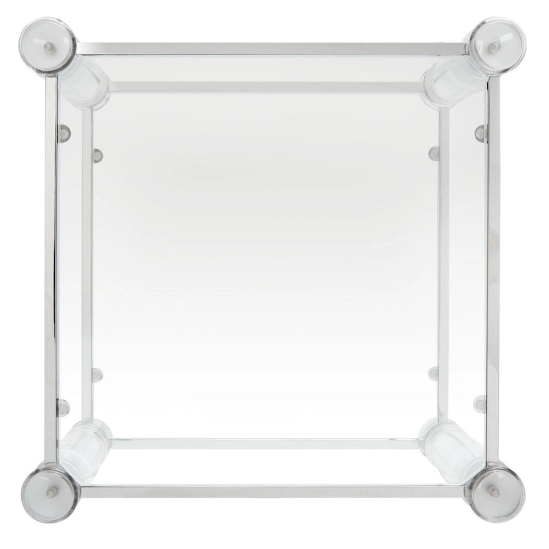 SAFAVIEH Couture Lirie Table d'appoint en acrylique - 20 L x 20 P x 24 H - 20Lx20Px24H