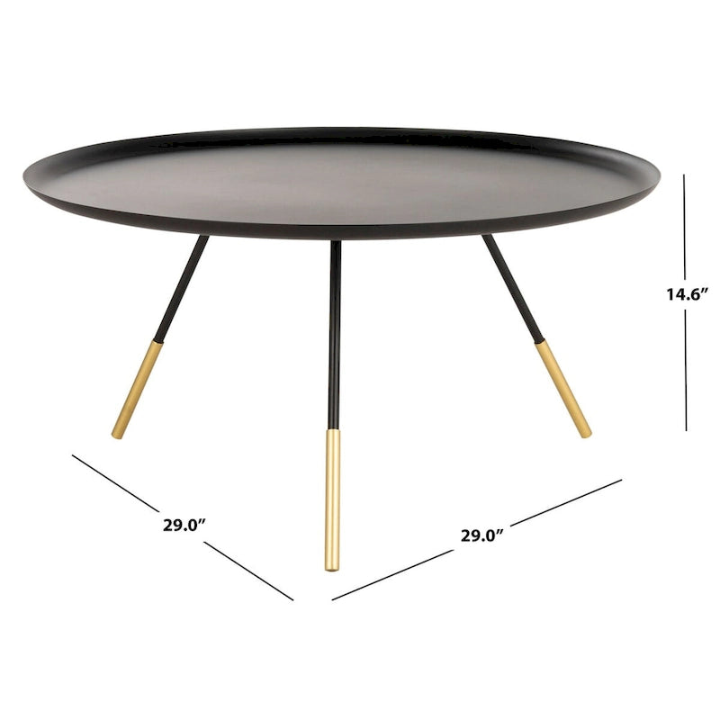Table basse Diann de SAFAVIEH - 74L x 74P x 38H cm