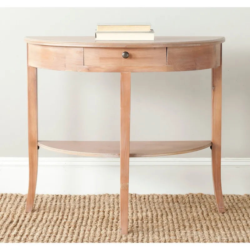 SAFAVIEH Sada Console gris cendré - 33.9 x 14.4 x 30.1 - 33.9 x 14.4 x 30.1 - 34Lx14Px30H