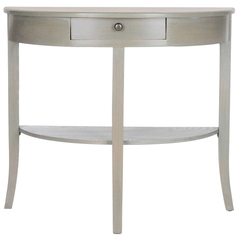 SAFAVIEH Sada Console gris cendré - 33.9 x 14.4 x 30.1 - 33.9 x 14.4 x 30.1 - 34Lx14Px30H