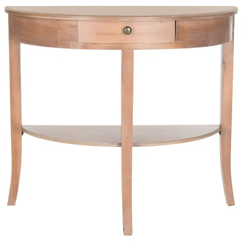 SAFAVIEH Sada Console gris cendré - 33.9 x 14.4 x 30.1 - 33.9 x 14.4 x 30.1 - 34Lx14Px30H