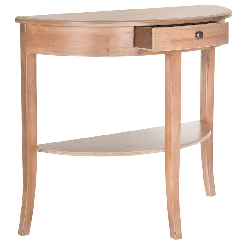 SAFAVIEH Sada Console gris cendré - 33.9 x 14.4 x 30.1 - 33.9 x 14.4 x 30.1 - 34Lx14Px30H