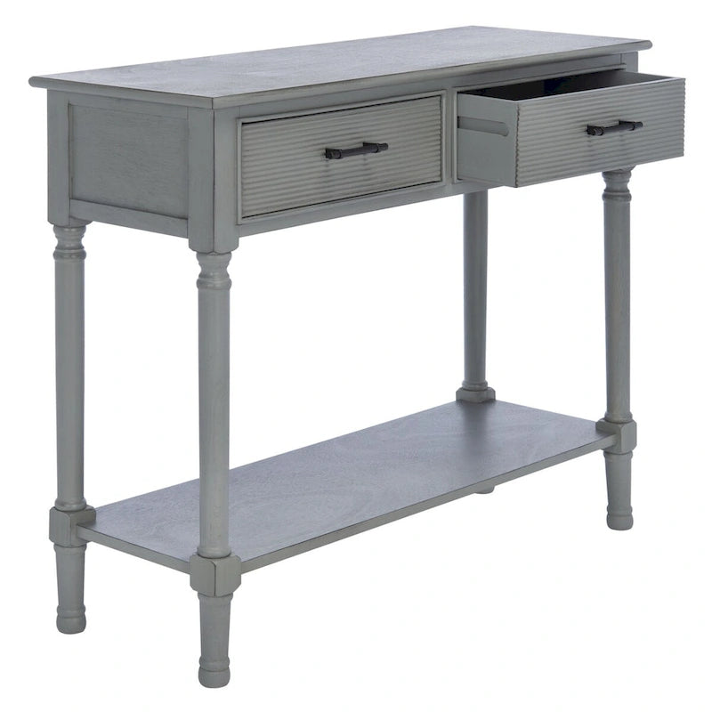 SAFAVIEH Sinda Console 2 tiroirs - 35,5 L x 13 P x 29,5 H - 36Lx13Px30H