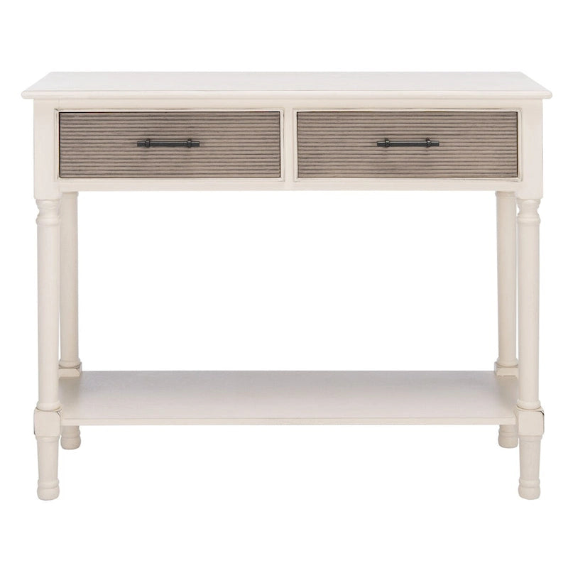 SAFAVIEH Sinda Console 2 tiroirs - 35,5 L x 13 P x 29,5 H - 36Lx13Px30H