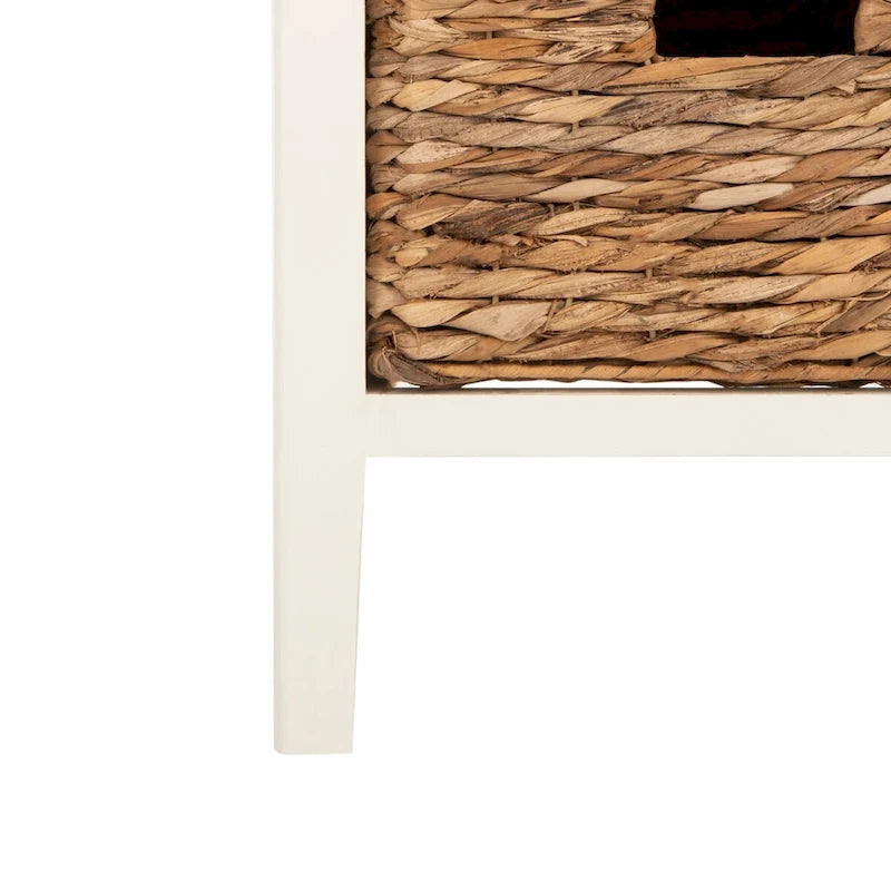Table de rangement à 4 tiroirs Safavieh Hermine, aspect vieilli, noire - 15 x 11,8 x 35,8 - 15Lx12Px36H