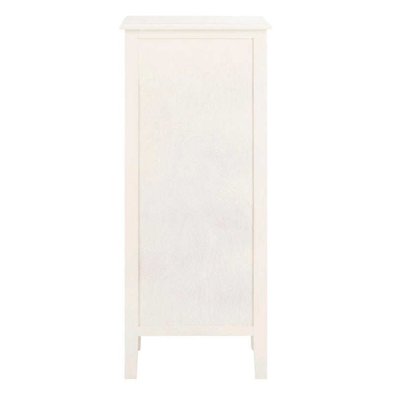 Table de rangement à 4 tiroirs Safavieh Hermine, aspect vieilli, noire - 15 x 11,8 x 35,8 - 15Lx12Px36H