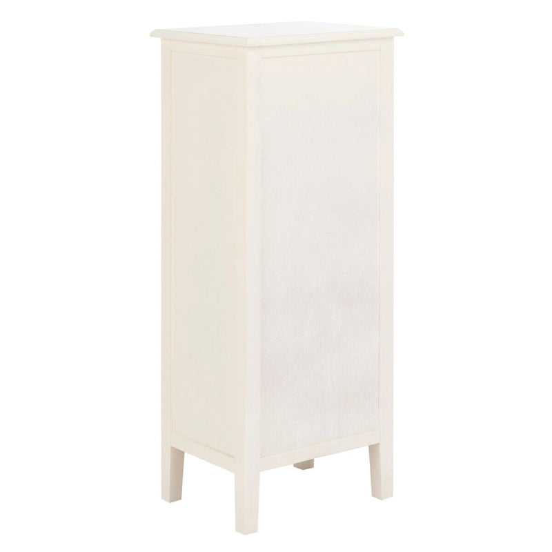 Table de rangement à 4 tiroirs Safavieh Hermine, aspect vieilli, noire - 15 x 11,8 x 35,8 - 15Lx12Px36H
