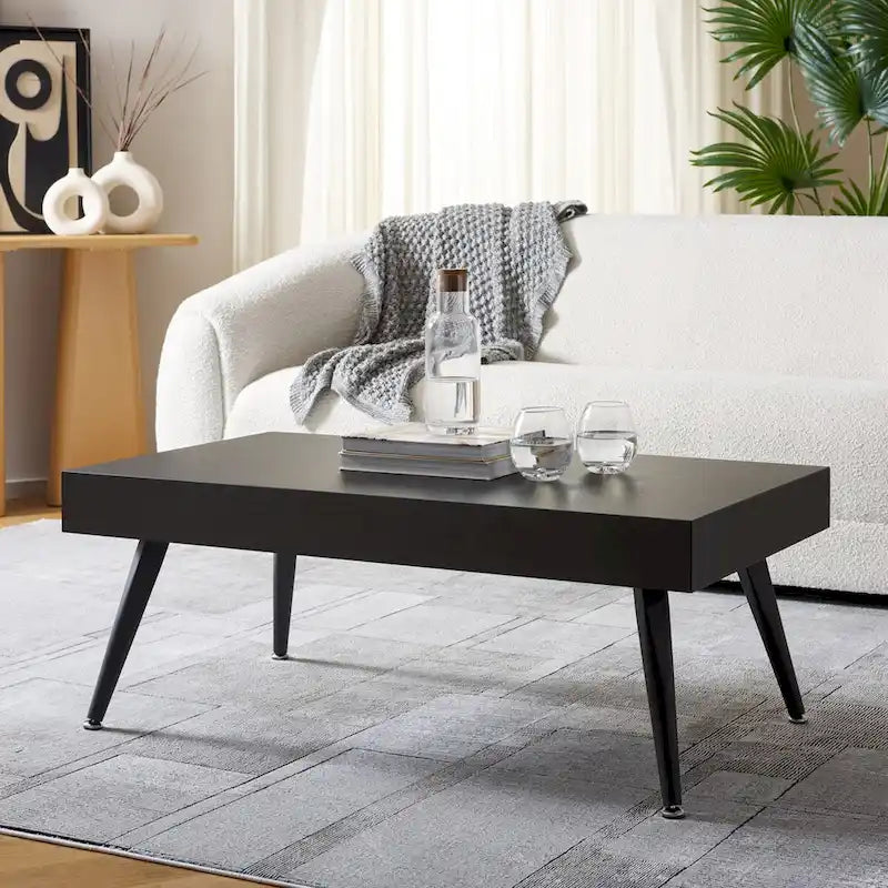 SAFAVIEH Clevie Table Basse Moderne - 43.3 x 23.6 x 16.5 - 43Lx24Px17H