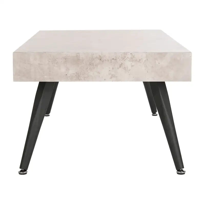 SAFAVIEH Clevie Table Basse Moderne - 43.3 x 23.6 x 16.5 - 43Lx24Px17H