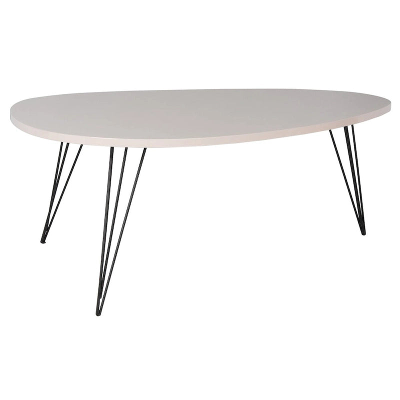 Table basse SAFAVIEH Louann finition chêne/noir - 44 x 31.5 x 15.6 - 44x32x16H