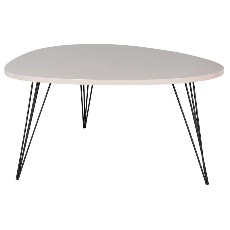 Table basse SAFAVIEH Louann finition chêne/noir - 44 x 31.5 x 15.6 - 44x32x16H