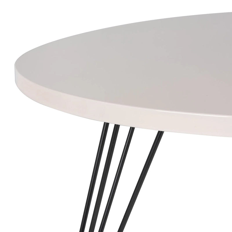 Table basse SAFAVIEH Louann finition chêne/noir - 44 x 31.5 x 15.6 - 44x32x16H