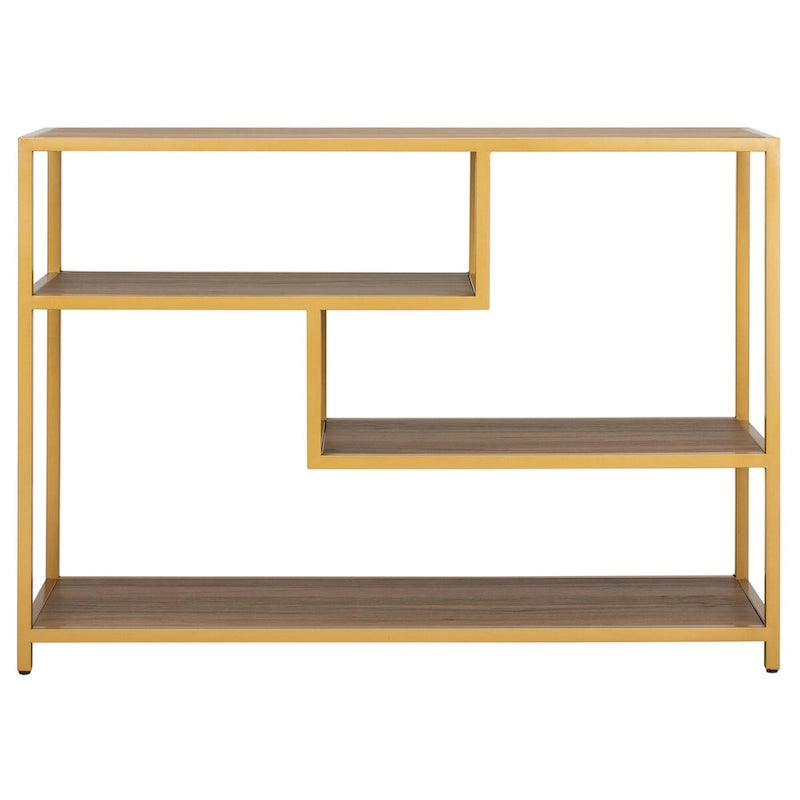 SAFAVIEH Fannye Table console géométrique - 42 x 16 x 30,3 - 42 larg. x 16 prof. x 30 haut.