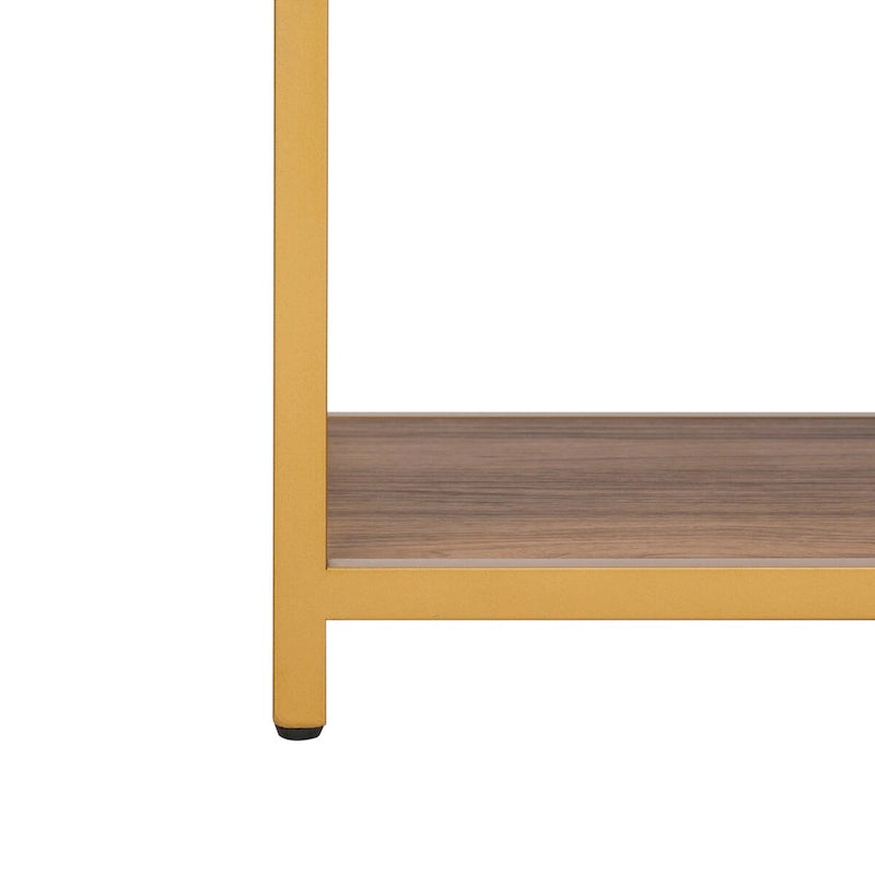 SAFAVIEH Fannye Table console géométrique - 42 x 16 x 30,3 - 42 larg. x 16 prof. x 30 haut.