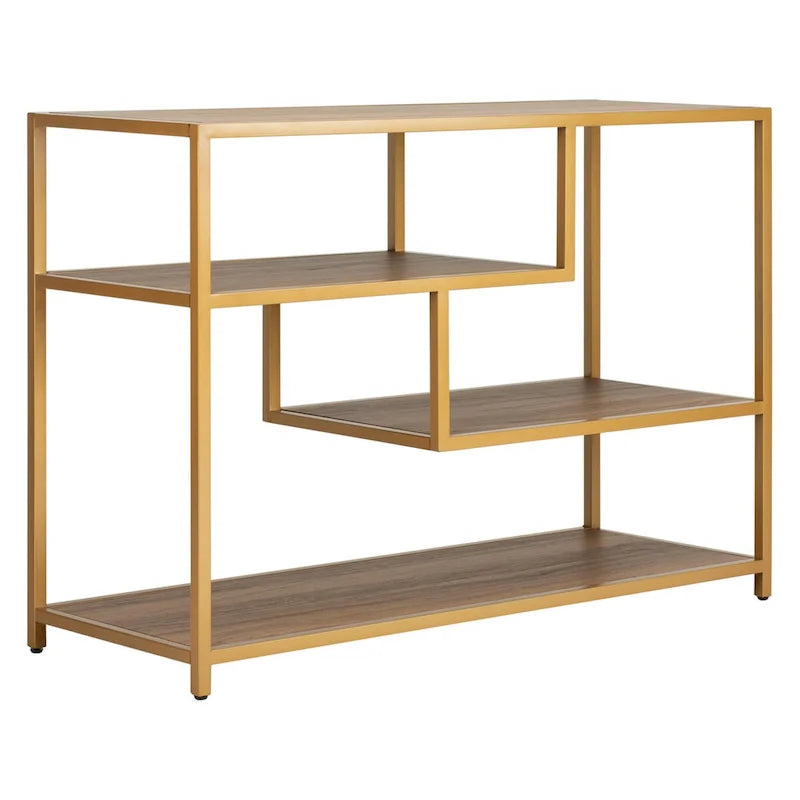 SAFAVIEH Fannye Table console géométrique - 42 x 16 x 30,3 - 42 larg. x 16 prof. x 30 haut.