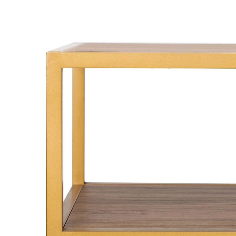 SAFAVIEH Fannye Table console géométrique - 42 x 16 x 30,3 - 42 larg. x 16 prof. x 30 haut.