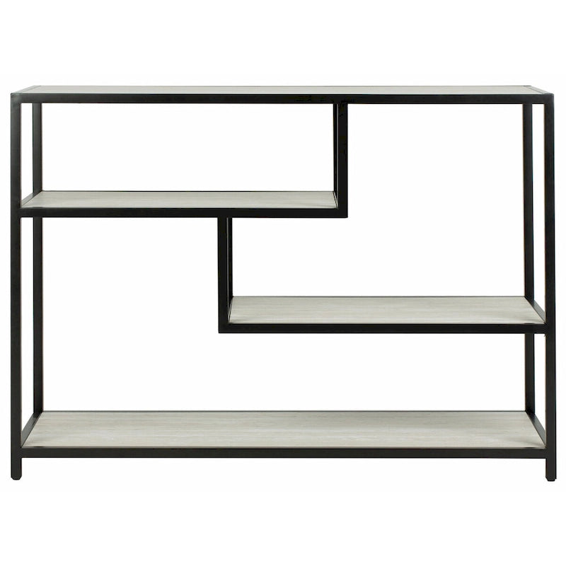 SAFAVIEH Fannye Table console géométrique - 42 x 16 x 30,3 - 42 larg. x 16 prof. x 30 haut.