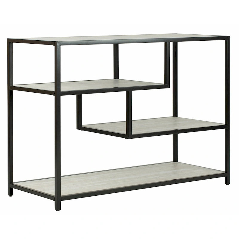 SAFAVIEH Fannye Table console géométrique - 42 x 16 x 30,3 - 42 larg. x 16 prof. x 30 haut.