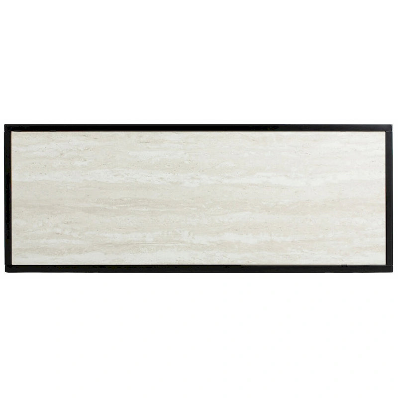 SAFAVIEH Fannye Table console géométrique - 42 x 16 x 30,3 - 42 larg. x 16 prof. x 30 haut.
