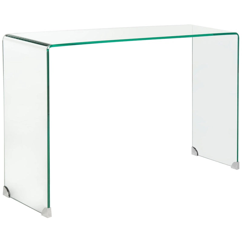 SAFAVIEH Table console transparente Jerri - 43.3 x 13.8 x 29.5 - 43L x 14P x 30H