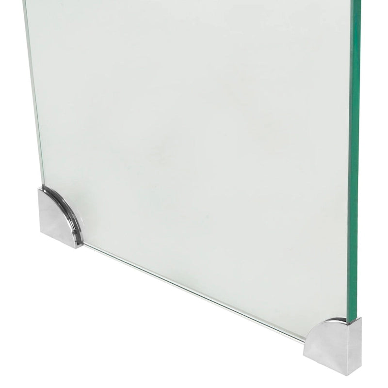 SAFAVIEH Table console transparente Jerri - 43.3 x 13.8 x 29.5 - 43L x 14P x 30H