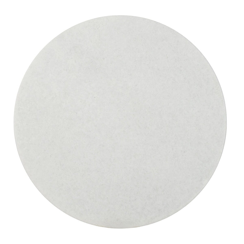 SAFAVIEH Ailene Hidden Treasures - Table d'appoint en granit blanc et laiton - 20 x 20 x 24.6 - 20L x 20P x 25H