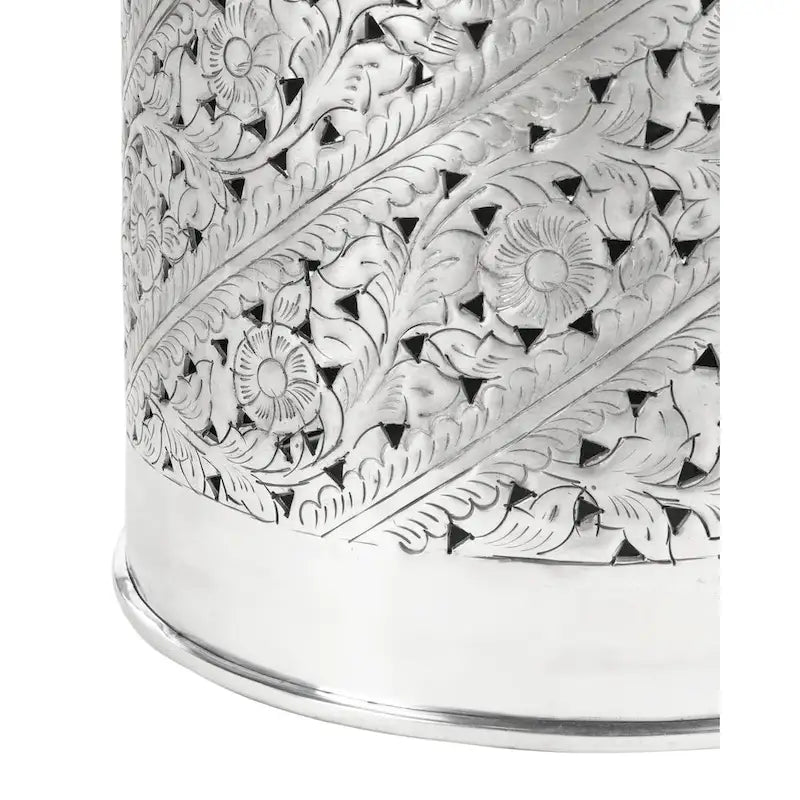 Table d'appoint Dianna SAFAVIEH - Argent - 15 x 15 x 19 - 15Lx15Px19H