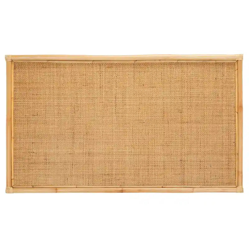 SAFAVIEH Gerdhilde Table basse rectangulaire en rotin, style bohème tropical et côtier - 47 po L x 24 po P x 18 po H - 47L x 24P x 18H