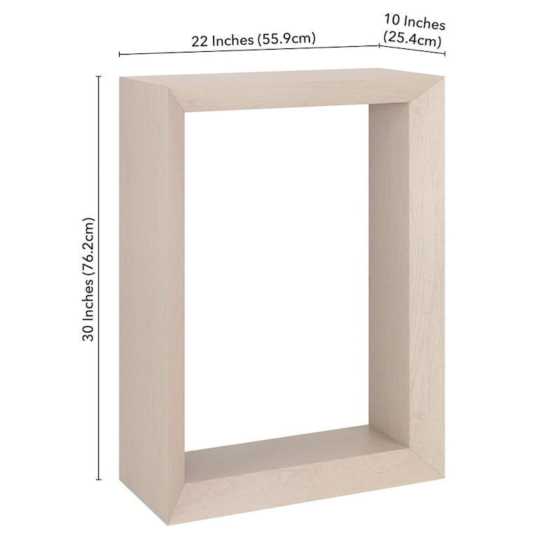 Table console rectangulaire Osmond de 22 po de large - 22 po de large