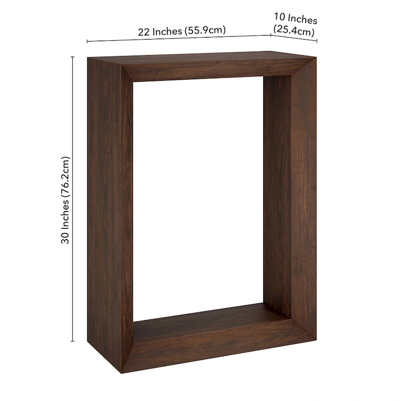Table console rectangulaire Osmond de 22 po de large - 22 po de large
