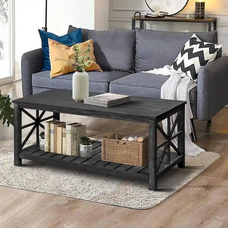Table basse artisanale