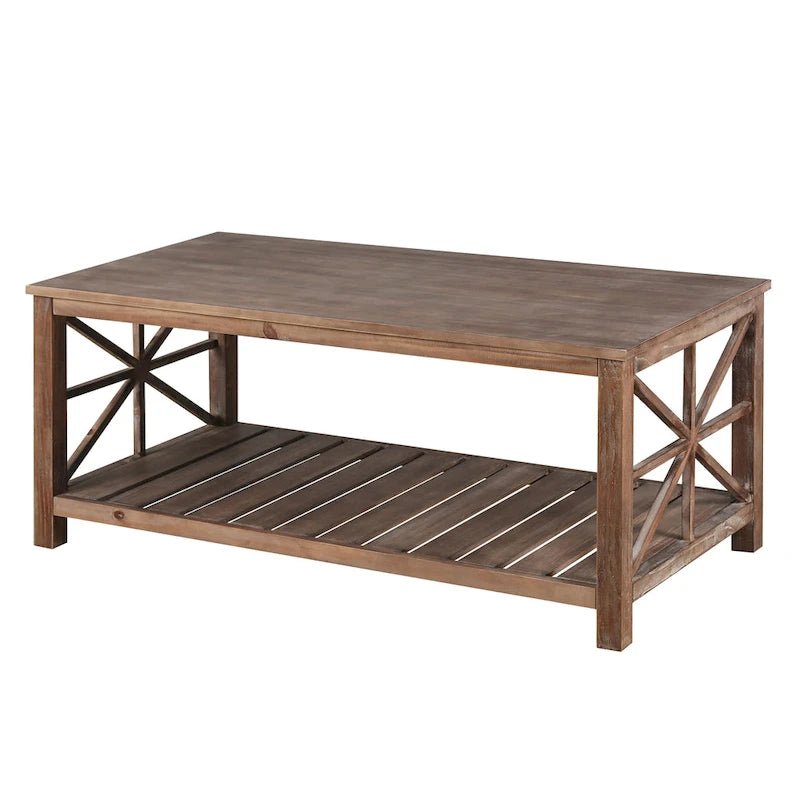 Table basse artisanale