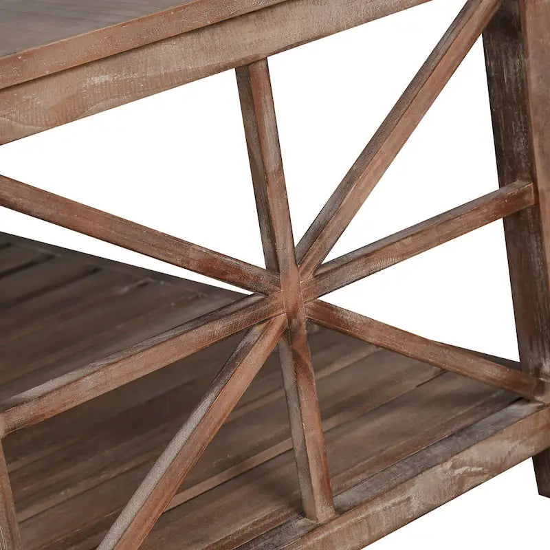 Table basse artisanale