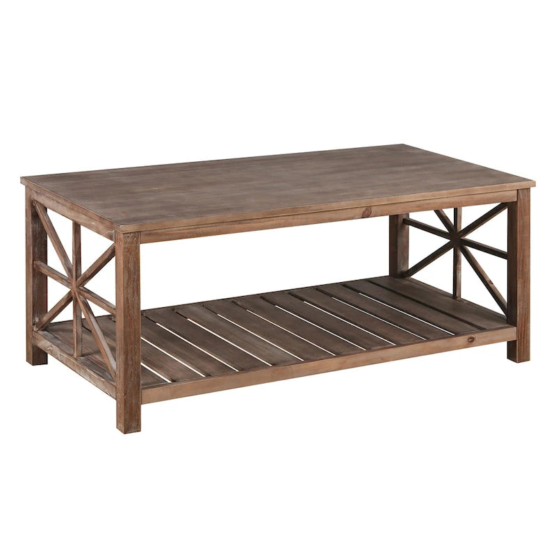 Table basse artisanale