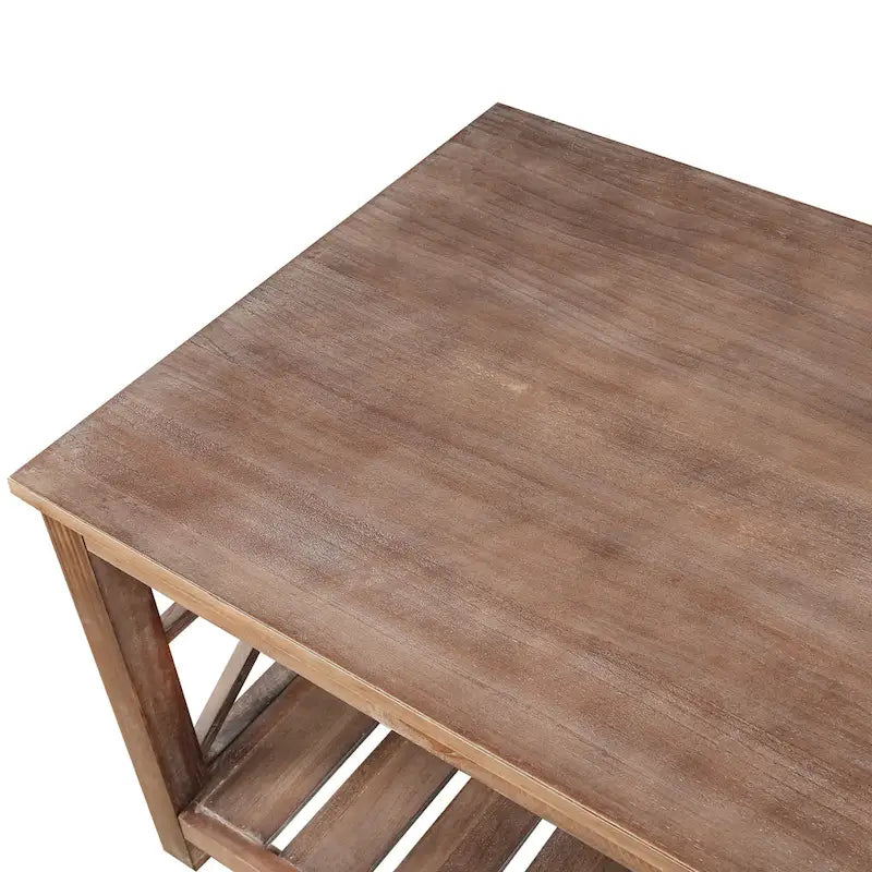 Table basse artisanale