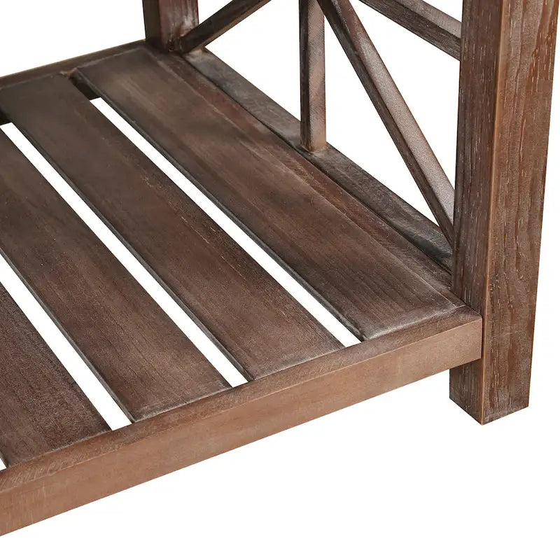 Table basse artisanale