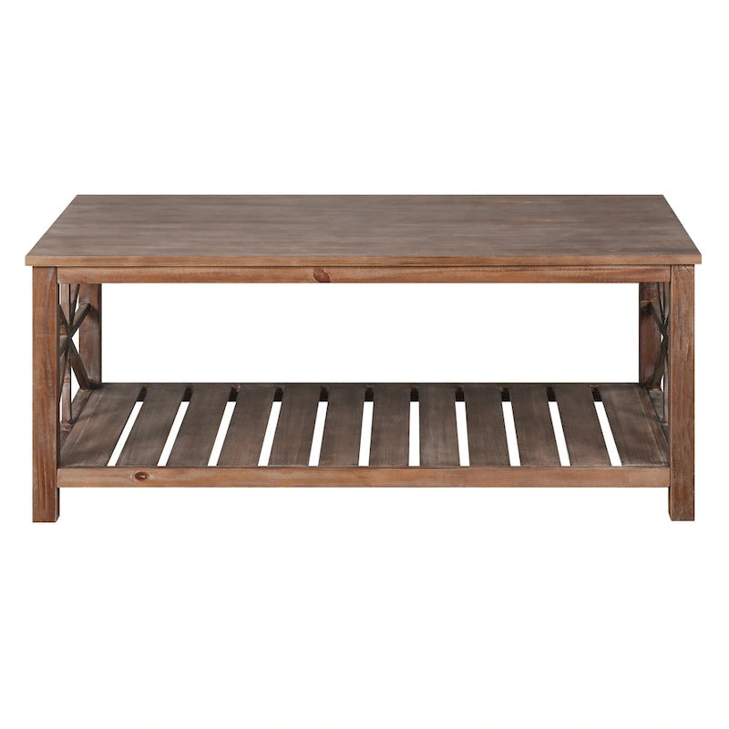 Table basse artisanale