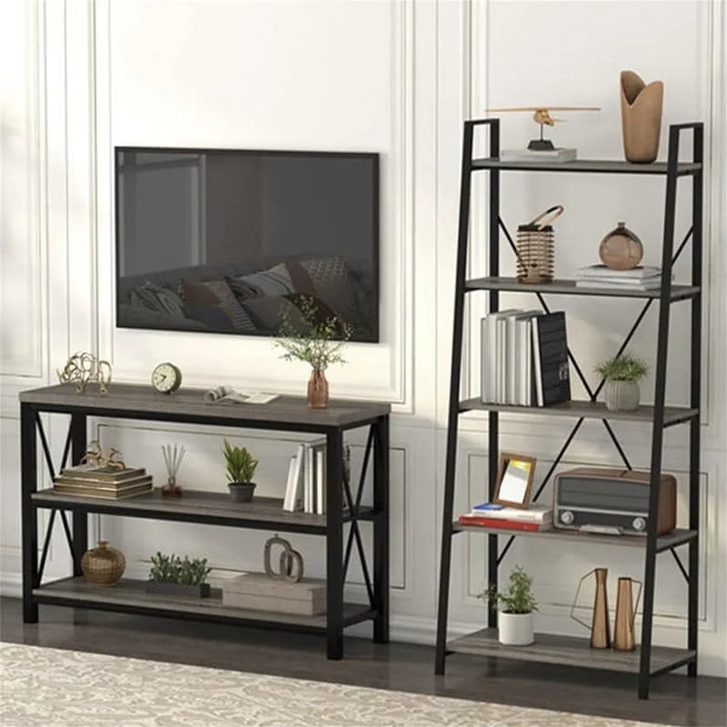 Console de canapé industrielle - 13,39 P x 47,24 L x 30 H