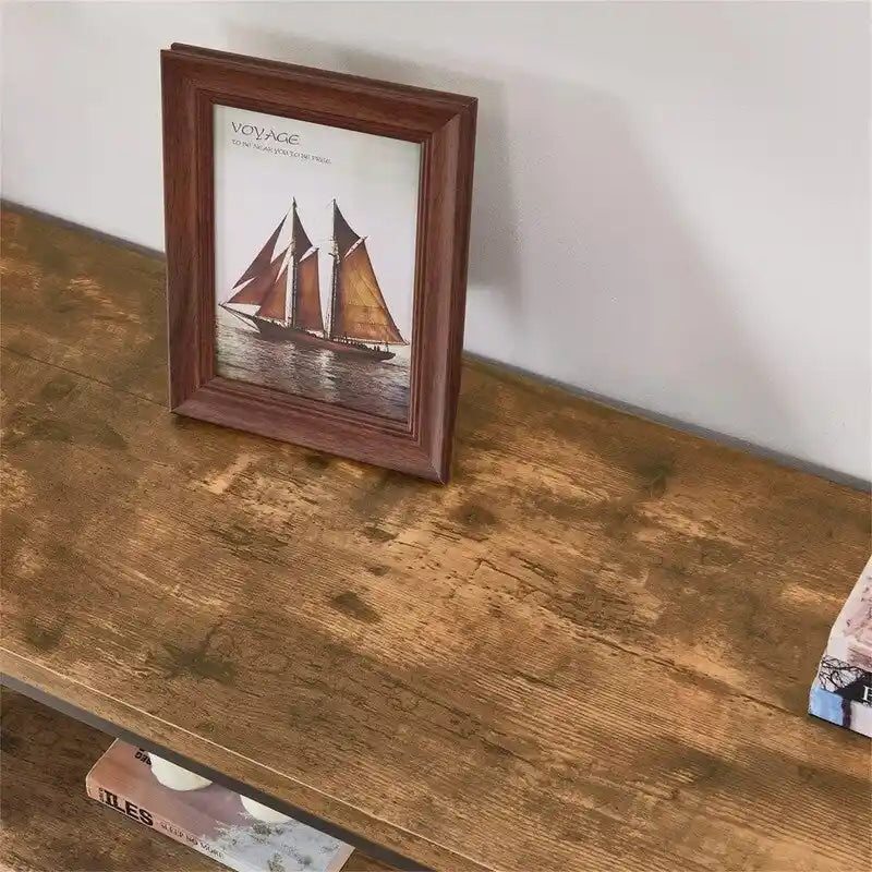 Console de canapé industrielle - 13,39 P x 47,24 L x 30 H