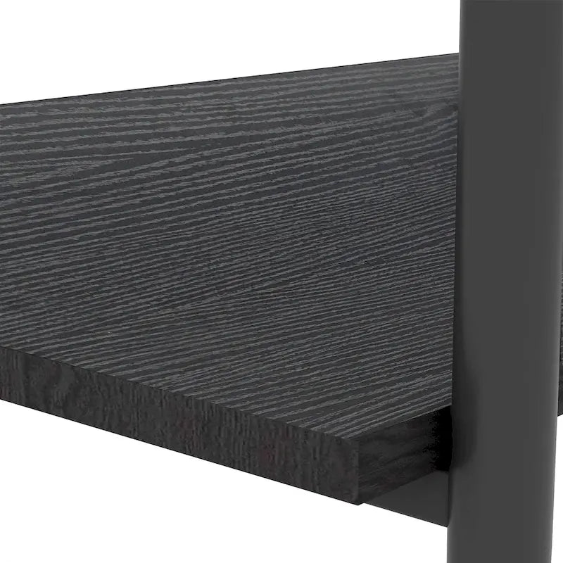 Table basse rectangulaire avec plateau en verre trempé, table moderne pour salon