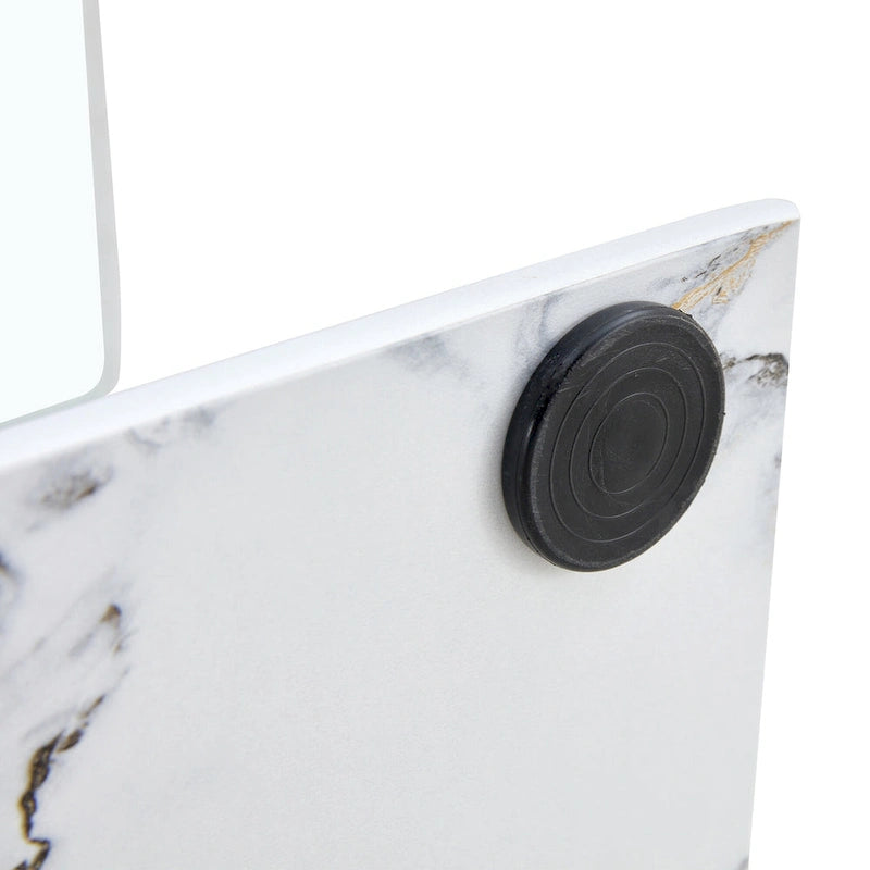 Console en verre rectangulaire, moderne et simple
