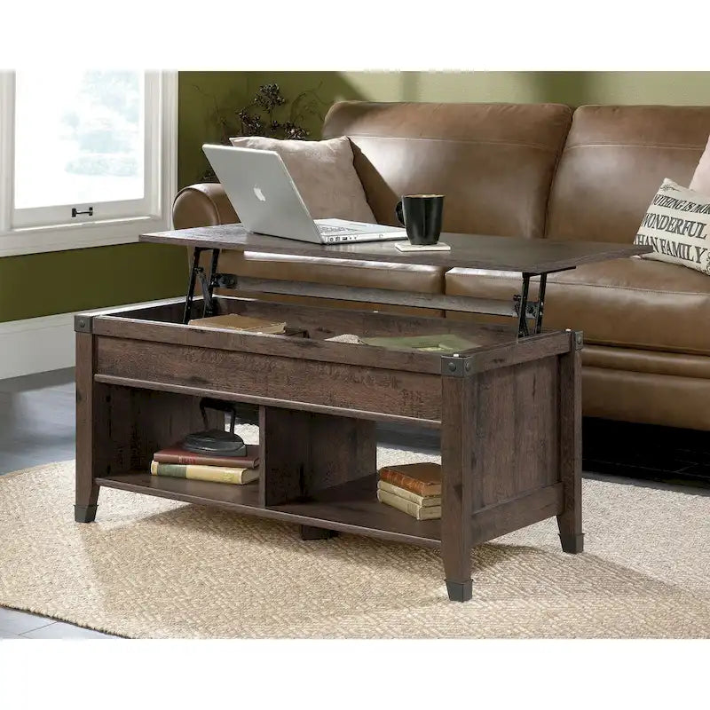 Table basse relevable Carson Forge