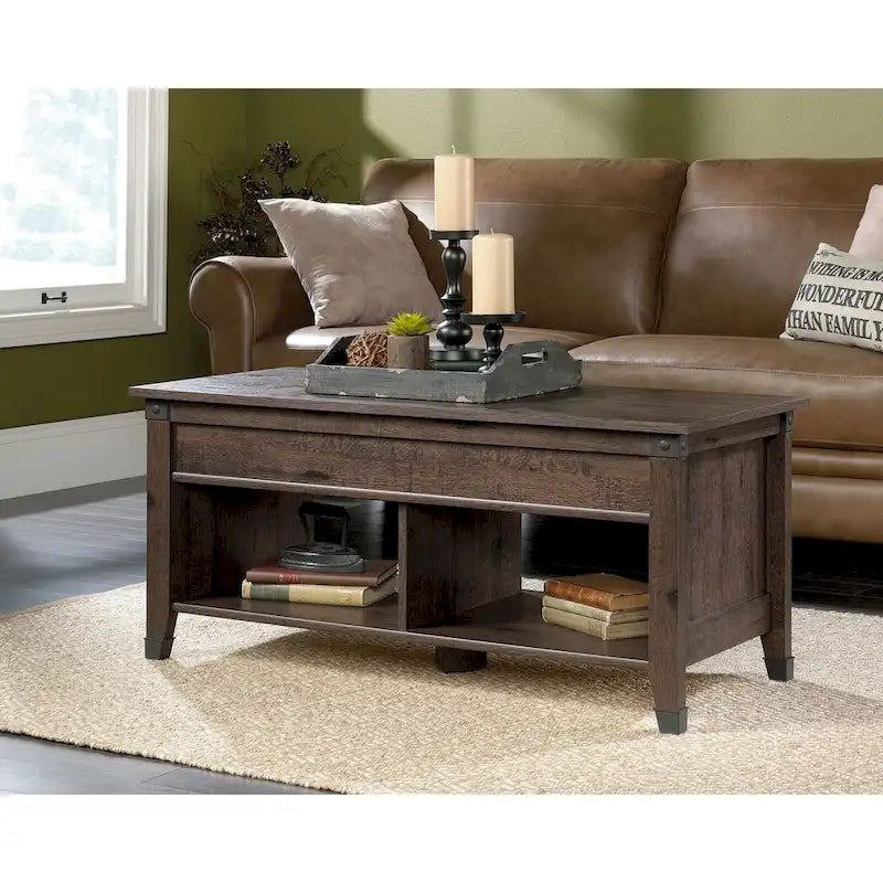 Table basse relevable Carson Forge