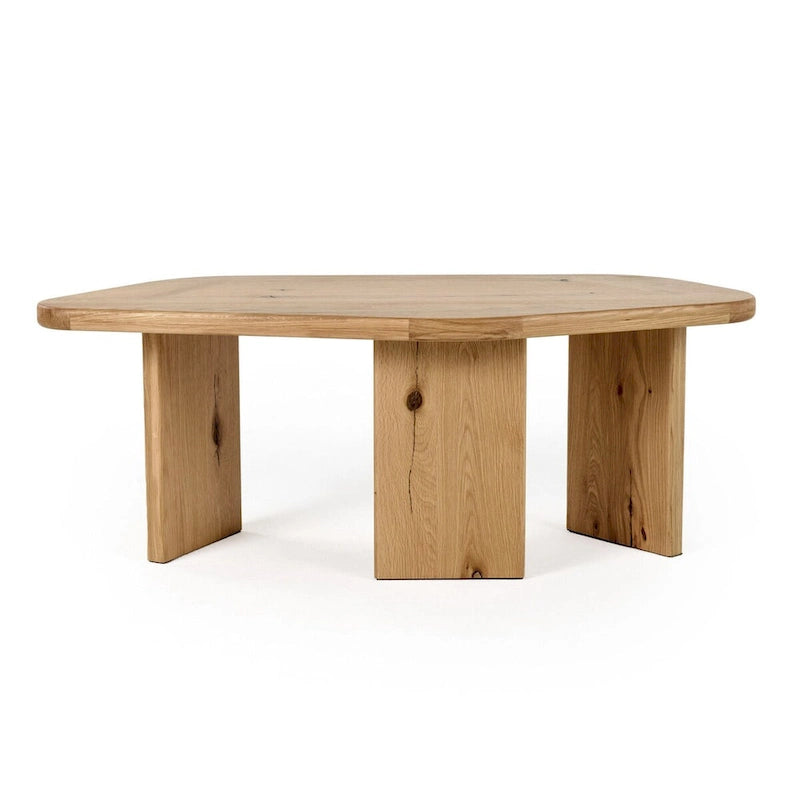 Ensemble de tables basses Modrest Jack en bois naturel moderne
