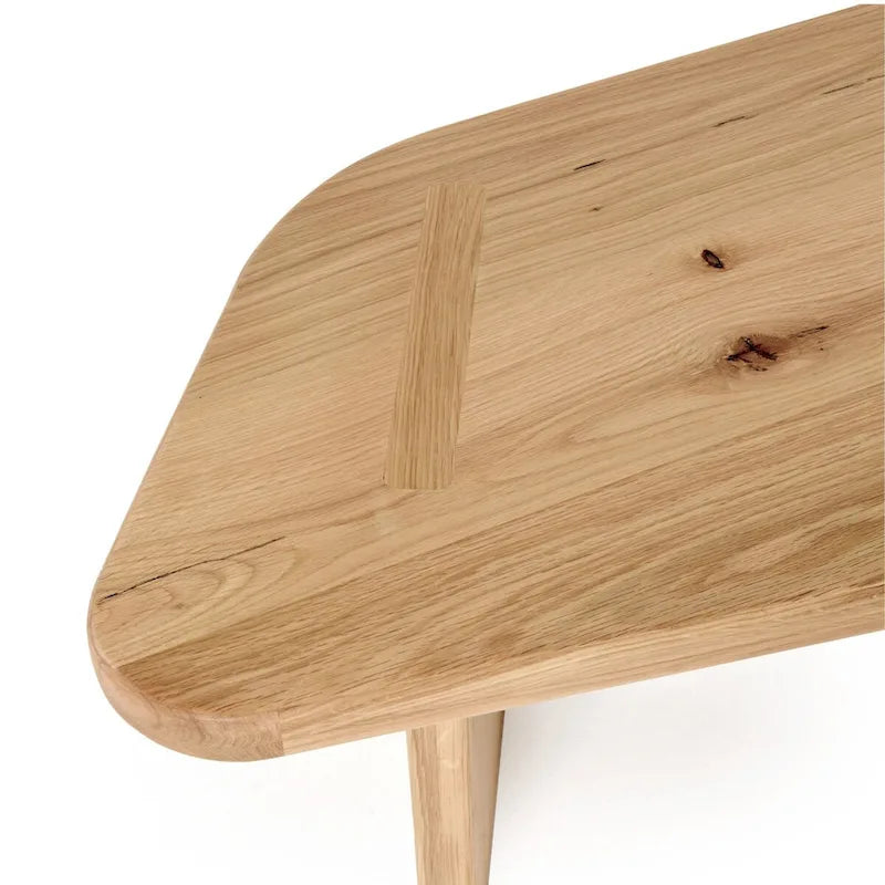 Ensemble de tables basses Modrest Jack en bois naturel moderne