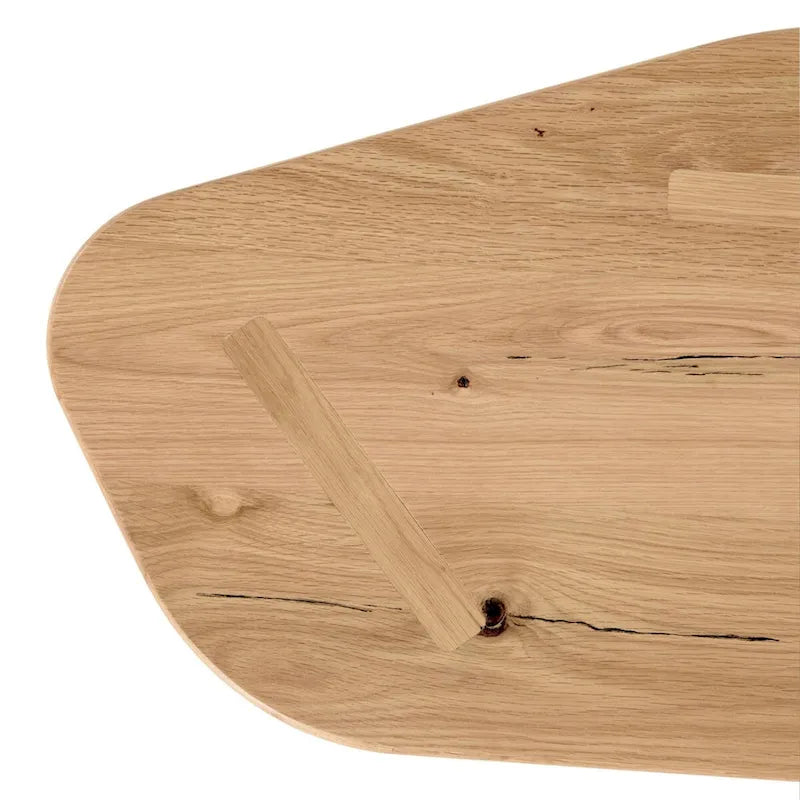 Ensemble de tables basses Modrest Jack en bois naturel moderne