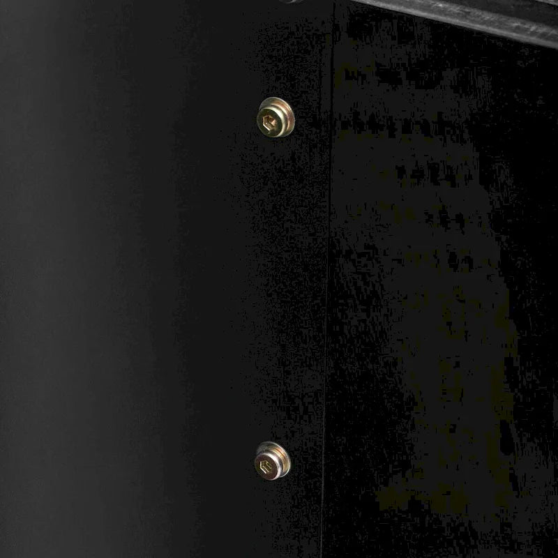 Table basse minimaliste au design Art déco incurvé