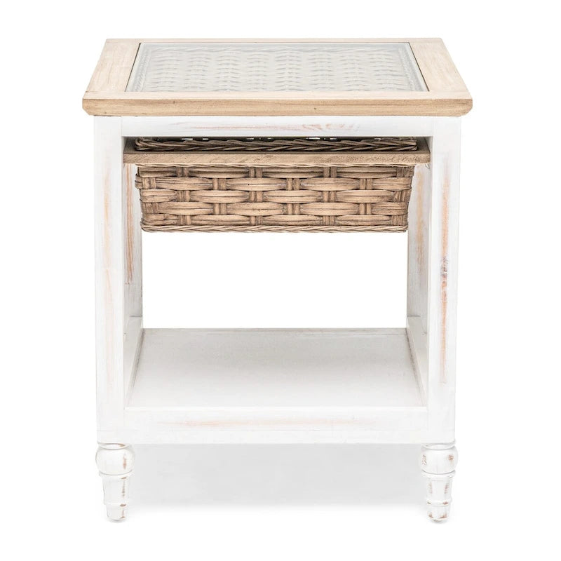 Table d'appoint à un panier Island Breeze