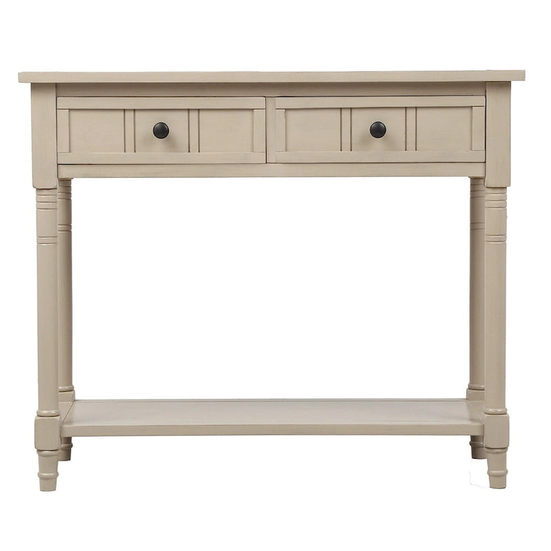 Console Daisy avec 2 tiroirs et étagère inférieure