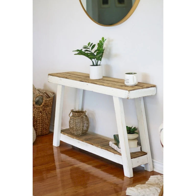 A-frame aztèque blanc de 46 pouces